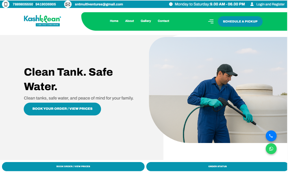 Ali malik Design & Develop a website for laundry website